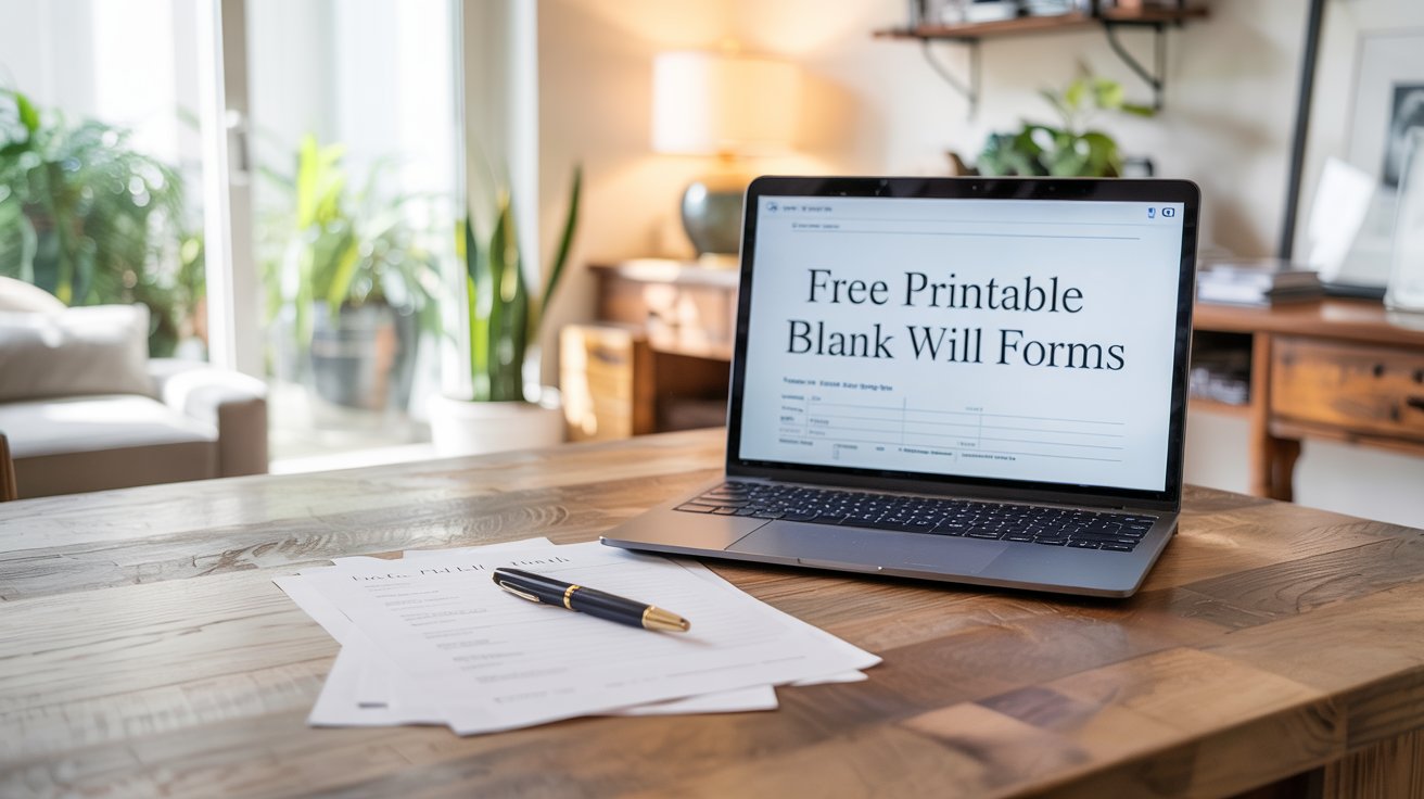 Free Printable Blank Will Forms