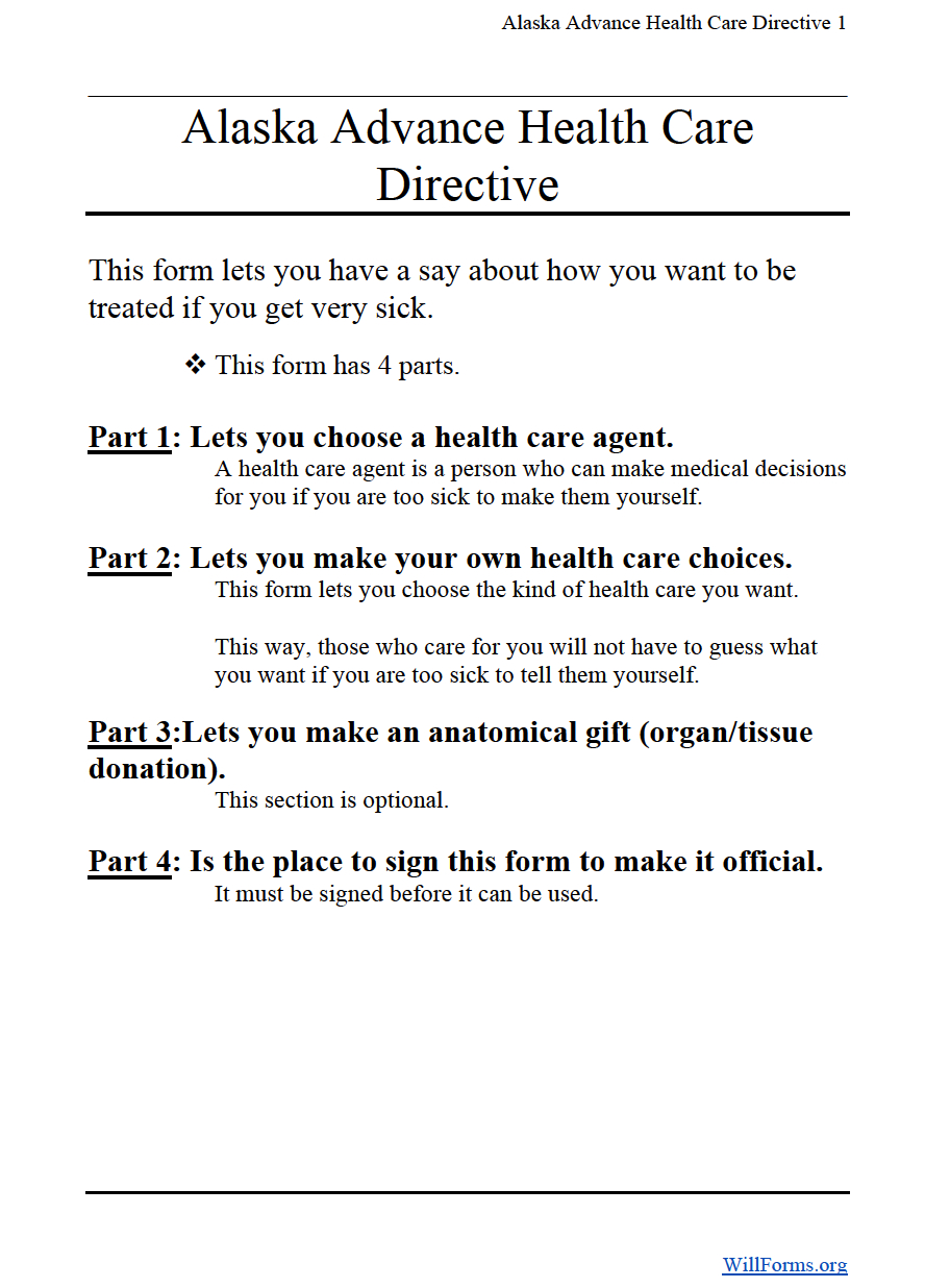 Alaska Will Forms | Last Will And Testament | Living Will Archives pertaining to Printable Alaska Blank Will Forms
