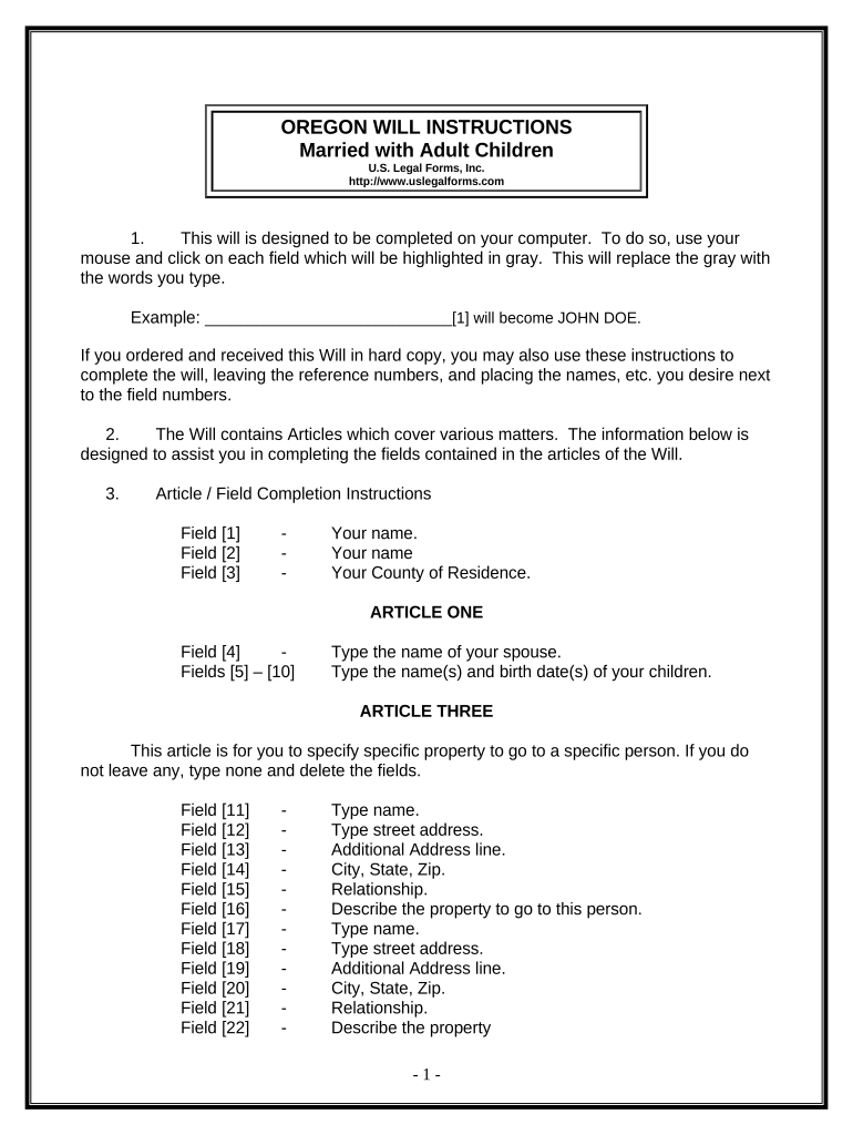 Will Template For Married Couple With Child: Fill Out &amp;amp; Sign within Printable Will For Married Person With Children